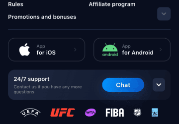 Select the Android app Select the Android app