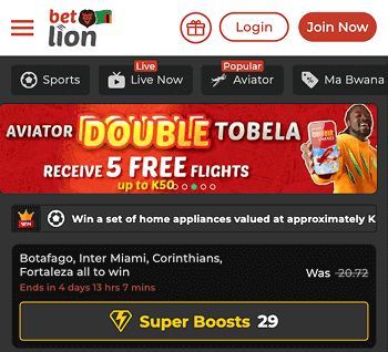 Visit Betlion’s official website Visit Betlion’s official website